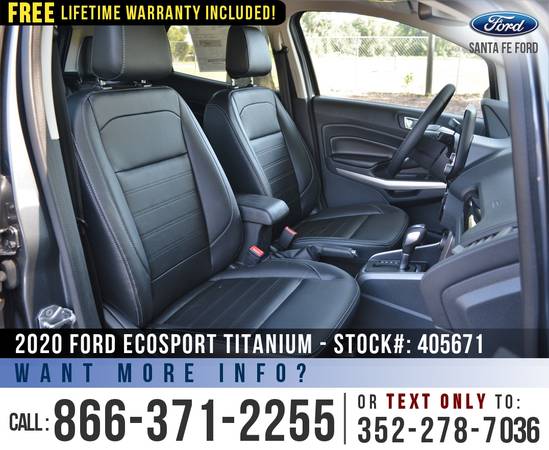 2020 FORD ECOSPORT TITANIUM 8, 000 off MSRP! for sale in Alachua, FL – photo 21