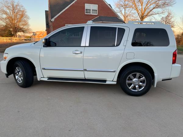 2005 Infiniti QX56 - cars & trucks - by owner - vehicle automotive... for sale in Ballwin, MO – photo 8