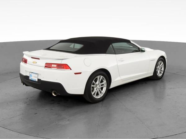 2014 Chevy Chevrolet Camaro LT Convertible 2D Convertible White - -... for sale in QUINCY, MA – photo 11