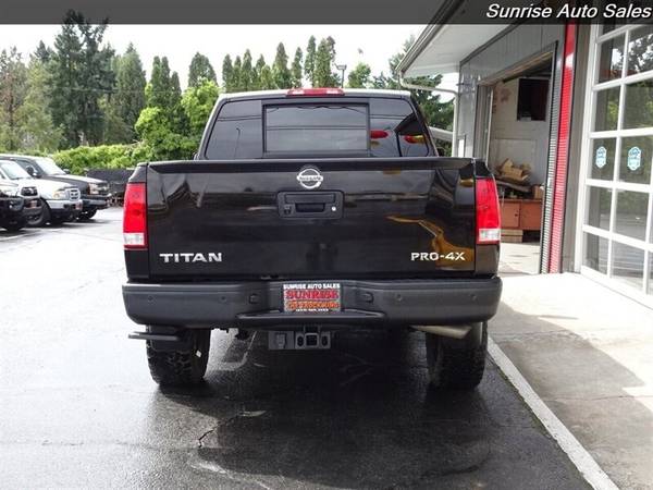 2014 Nissan Titan 4x4 4WD PRO-4X Truck for sale in Milwaukie, OR – photo 5