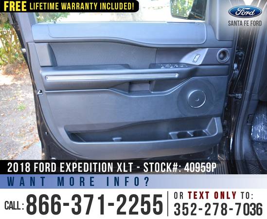 2018 FORD EXPEDITION XLT Running Boards - Leather - Homelink for sale in Alachua, FL – photo 11