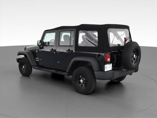 2014 Jeep Wrangler Unlimited Sport SUV 4D suv Black - FINANCE ONLINE... for sale in Covington, OH – photo 7