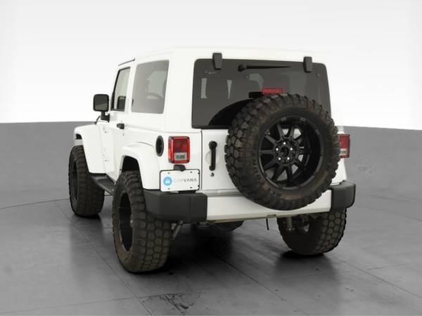 2018 Jeep Wrangler Sahara (JK) Sport Utility 2D suv White - FINANCE... for sale in Bloomington, IN – photo 8