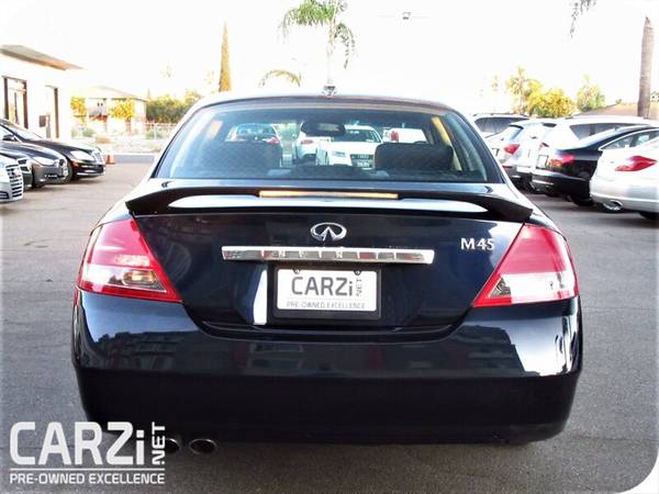 2004 Infiniti M45 Clean Title Metallic Blue V8 117K Miles Great CarFax for sale in Escondido, CA – photo 5
