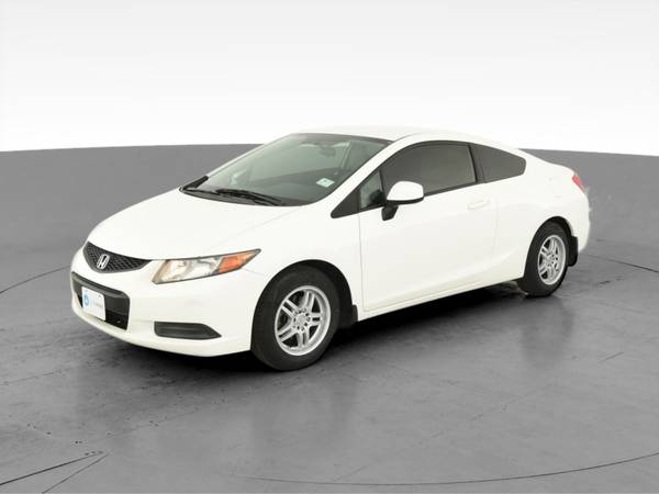 2012 Honda Civic LX Coupe 2D coupe White - FINANCE ONLINE - cars &... for sale in Palmdale, CA – photo 3
