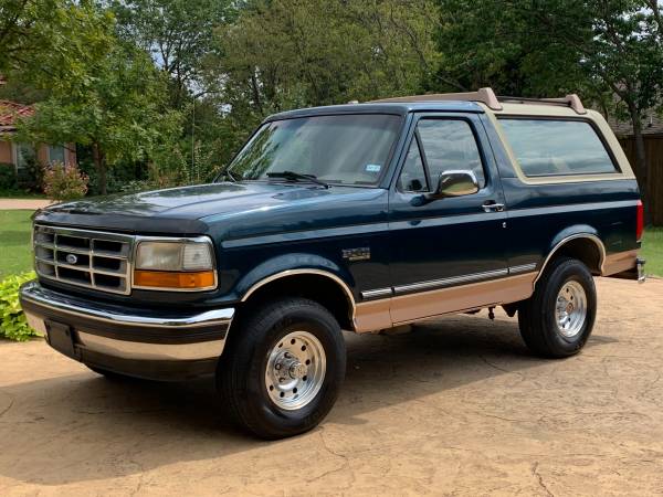 1994 Ford Bronco Eddie Bauer edition 5 8 V8 Leather for sale in irving, TX – photo 2