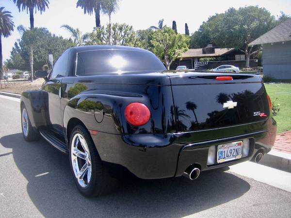 2005 chevrolet ssr convertible truck black - - by for sale in Los Angeles, CA – photo 3
