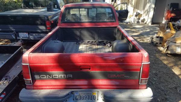 4x4 1992 Chevy S10 / GMC S15 Sonoma - Extended Cab - 4.3 V6 A/T -... for sale in Santa Rosa, CA – photo 2