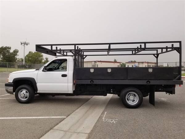 2005 CHEVROLET C3500 FLAT BED SERVICE TRUC ,LADDER RACK,ONLY 81K MIL... for sale in Santa Ana, CA – photo 8