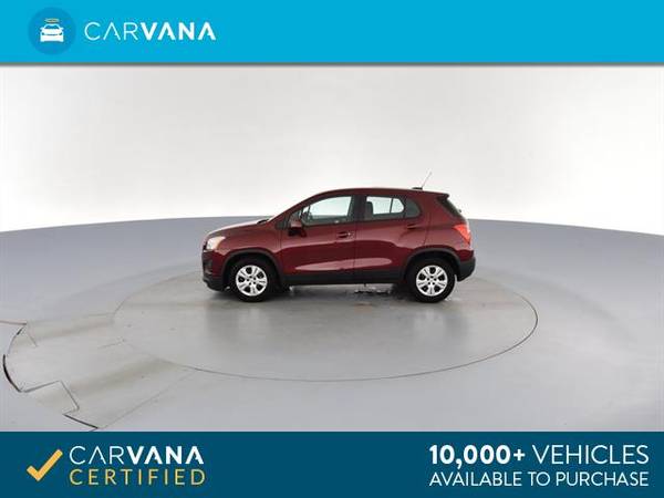 2016 Chevy Chevrolet Trax LS Sport Utility 4D hatchback Dk. Red - for sale in Chicago, IL – photo 7