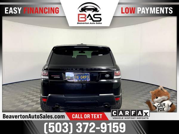 2015 Land Rover Range Rover Sport Supercharged FOR ONLY 524/mo! for sale in Beaverton, OR – photo 9