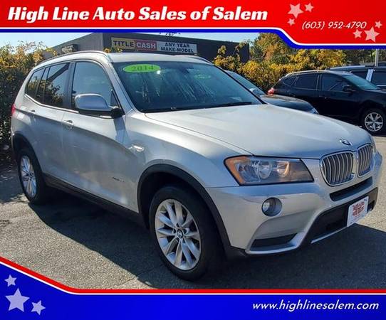 2014 BMW X3 xDrive28i AWD 4dr SUV EVERYONE IS APPROVED! for sale in Salem, MA