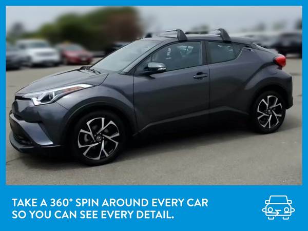 2018 Toyota CHR XLE Premium Sport Utility 4D hatchback Gray for sale in NEWARK, NY – photo 3