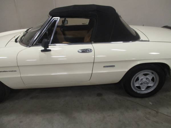 1987 ALFA ROMEO VELOCE SPIDER AW3654 - cars & trucks - by dealer -... for sale in Parker, CO – photo 4