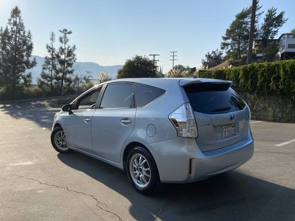 2014 Toyota Prius v Five hatchback Sea Glass Pearl - cars & trucks -... for sale in montrose, CA – photo 3