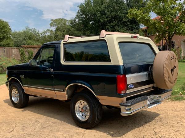 1994 Ford Bronco Eddie Bauer edition 5 8 V8 Leather for sale in irving, TX – photo 5