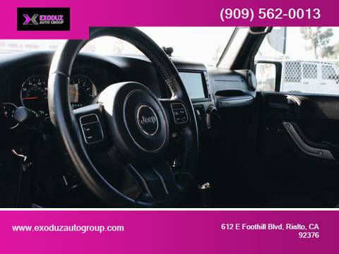 CUSTOMIZED 2015 JEEP WRANGLER 4X4 - cars & trucks - by dealer -... for sale in Rialto, CA – photo 16
