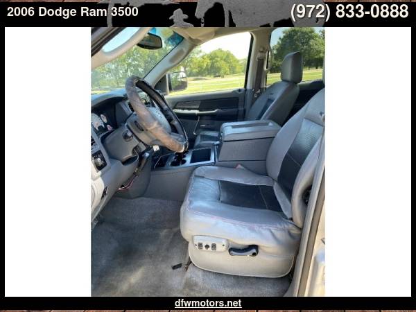 2006 Dodge Ram 3500 4WD Laramie 5.9 Diesel - cars & trucks - by... for sale in Lewisville, TX – photo 20