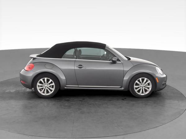 2014 VW Volkswagen Beetle TDI Convertible 2D Convertible Gray - -... for sale in South Bend, IN – photo 13