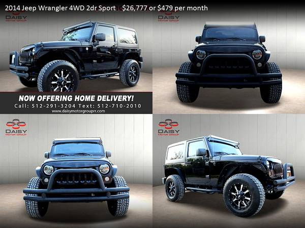 2013 Jeep Wrangler 2dr 2 dr 2-dr Sahara for only 516/mo! - cars & for sale in Round Rock, TX – photo 17