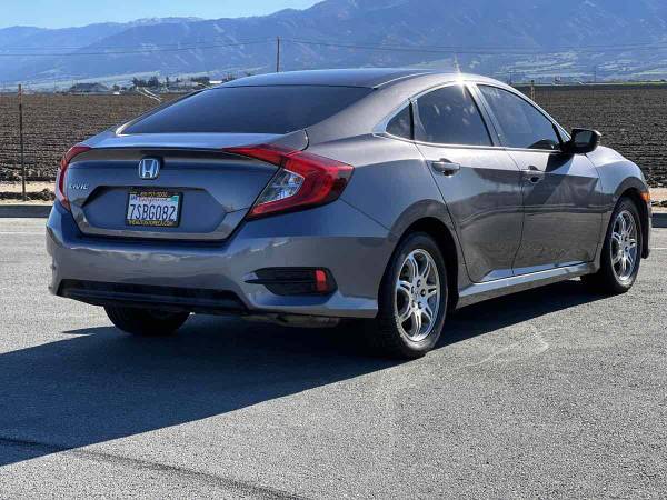2016 Honda Civic Sedan LX sedan Gray - - by dealer for sale in Salinas, CA – photo 9