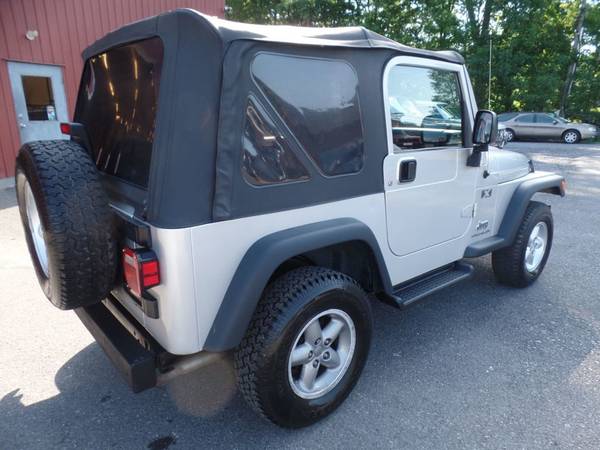 2006 *Jeep* *Wrangler* *2dr X* Bright Silver Metalli for sale in Johnstown , PA – photo 3
