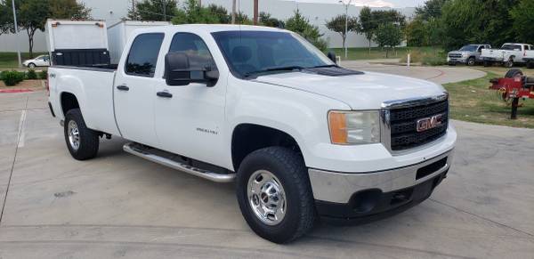 2011 GMC CREW CAB LONG BED 4X4 PICK UP DIESEL ENG. 185-K.!!! for sale in Arlington, TX – photo 14
