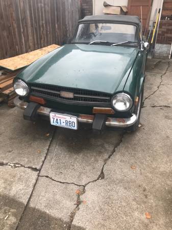 1974 triumph Tr6 convertible solid project - cars & trucks - by... for sale in Spokane, WA – photo 2