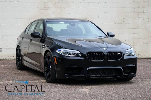 575 HORSEPOWER, Stunning '16 BMW M5 Competition Package! for sale in Eau Claire, MN