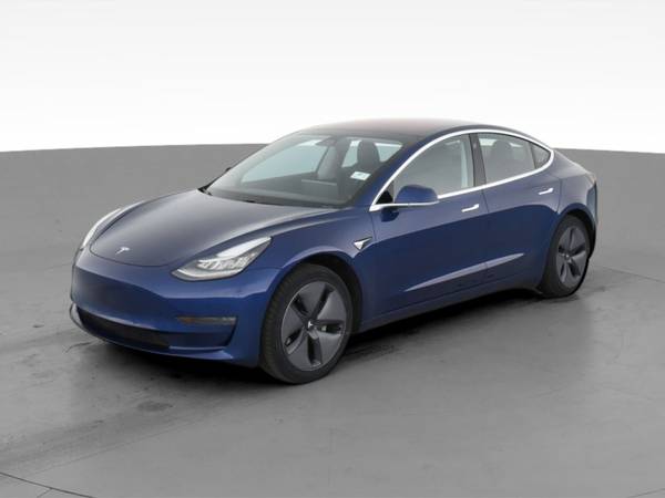 2018 Tesla Model 3 Mid Range Sedan 4D sedan Blue - FINANCE ONLINE -... for sale in Arlington, TX – photo 3