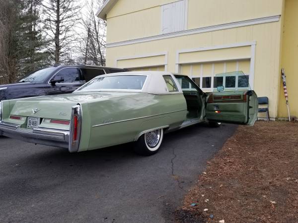 1975 Cadillac Coupe de Ville VERY CLEAN!! - cars & trucks - by owner... for sale in Waterbury, CT – photo 2