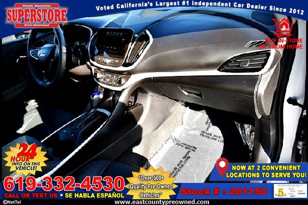 2017 CHEVROLET VOLT LT SEDAN-EZ FINANCING-LOW DOWN! - cars & trucks... for sale in El Cajon, CA – photo 4