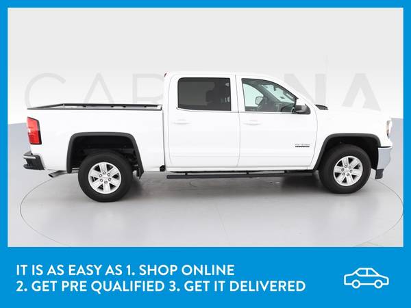 2018 GMC Sierra 1500 Crew Cab SLE Pickup 4D 5 3/4 ft pickup White for sale in Chicago, IL – photo 10