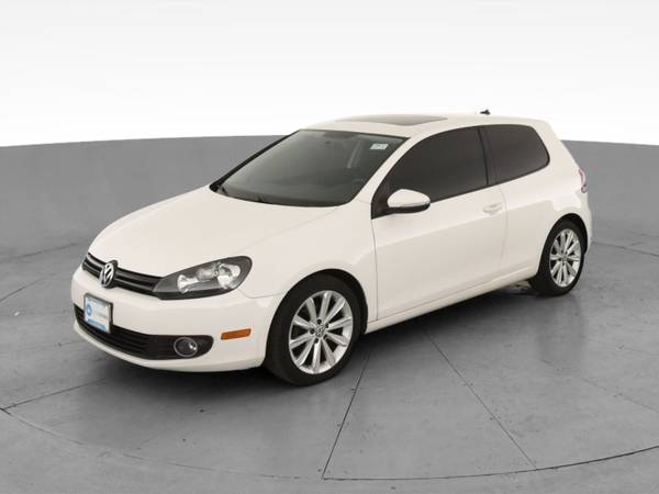 2012 VW Volkswagen Golf TDI Hatchback 2D hatchback White - FINANCE -... for sale in Atlanta, CA – photo 3