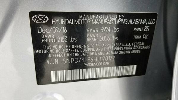 2017 Hyundai Elantra SE 2.0L Automatic *Ltd Avail* for sale in Jersey City, NJ – photo 20