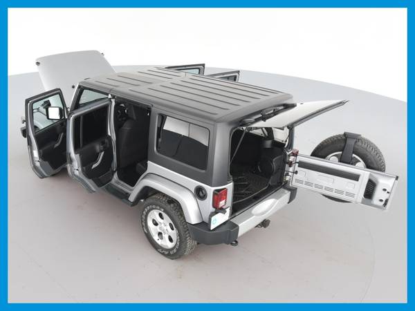 2014 Jeep Wrangler Unlimited Sahara Sport Utility 4D suv Silver for sale in Opelousas , LA – photo 17