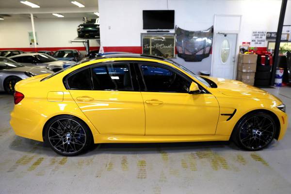 2018 BMW M3 Competition Package Individual Color Speed Yellow for sale in STATEN ISLAND, NY – photo 7