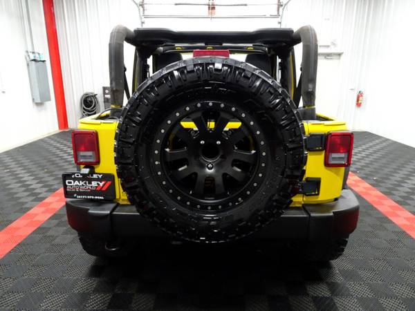 2011 Jeep Wrangler 4WD 2dr Sport hatchback Yellow - cars & trucks -... for sale in Branson West, MO – photo 3