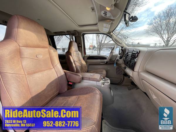 2006 Ford F250 F-250 King Ranch Crew cab 4x4 gas 5 4 V8 leather NICE for sale in Burnsville, MN – photo 14