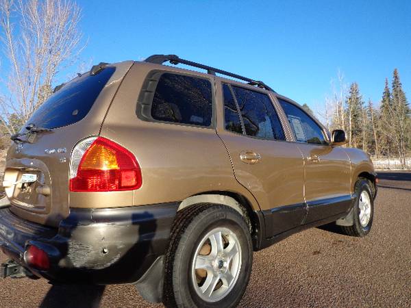 2003 HYUNDAI SANTA FE FWD GAS SAVING 6 CYL LOW MILES REDUCED (SOLD)... for sale in Pinetop, AZ – photo 2