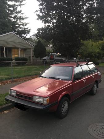 92 Subaru Loyale mechanic special - cars & trucks - by owner -... for sale in Portland, OR – photo 2