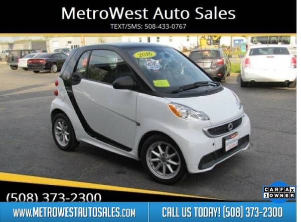 2016 Smart fortwo electric drive Base 2dr Hatchback for sale in Worcester, MA – photo 2