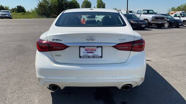 2018 INFINITI Q50 3 0t LUXE hatchback White - - by for sale in Republic, MO – photo 7