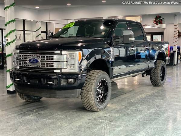 2018 Ford F-350 4x4 Super Duty Platinum LIFTED DIESEL TRUCK 4WD F350... for sale in Gladstone, OR – photo 4