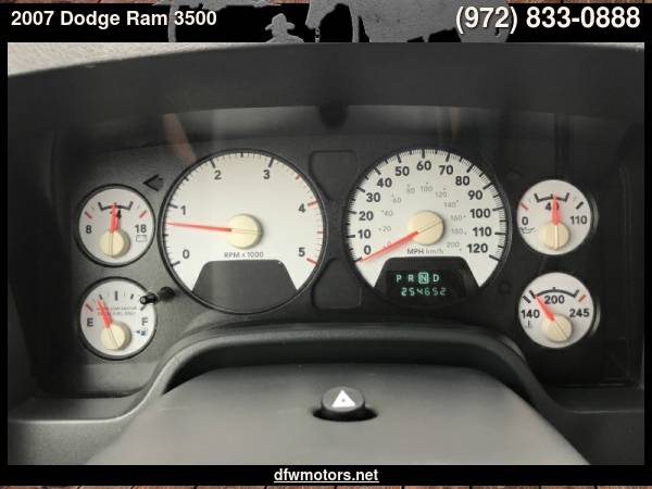 2007 Dodge Ram 3500 2WD Quad Cab SRW ST Diesel - cars & trucks - by... for sale in Lewisville, TX – photo 17