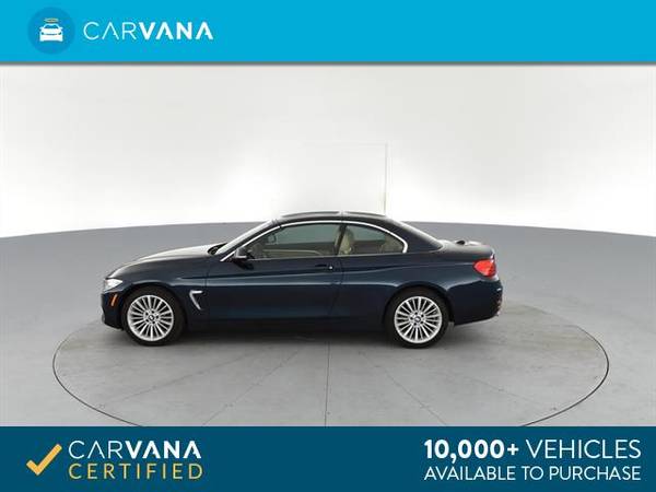2014 BMW 4 Series 428i xDrive Convertible 2D Convertible Blue - for sale in Atlanta, MD – photo 7
