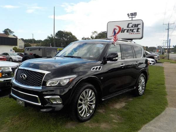 2017 INFINITI QX80 LIMITED, LEATHER, HEATED SEATS, SUNROOF, REMOTE... for sale in Virginia Beach, VA – photo 5