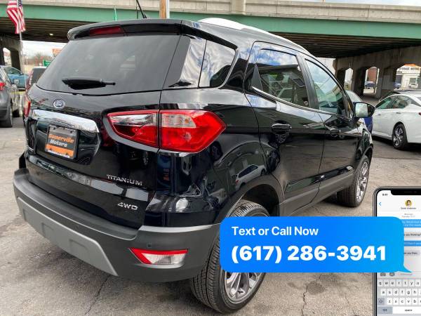 2020 Ford EcoSport Titanium AWD 4dr Crossover - Financing Available!... for sale in Somerville, MA – photo 7
