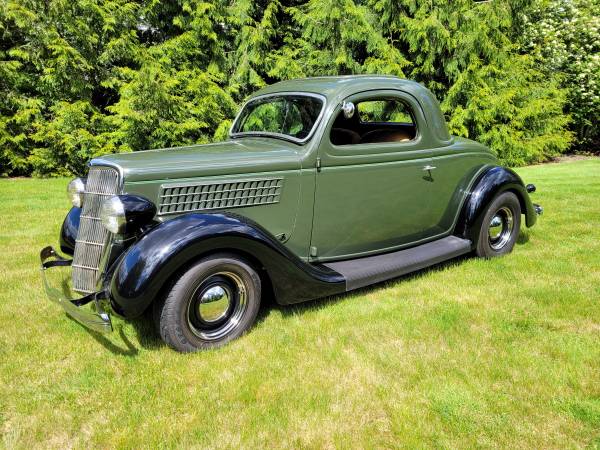 1935 Ford 3 Window Deluxe Coupe for sale in Renton, WA – photo 4