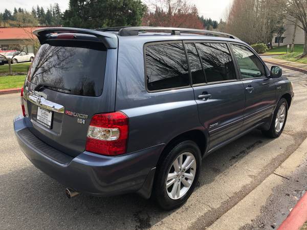 2006 Toyota Highlander Hybrid Limited 4WD - Local Trade, 3rd row for sale in Kirkland, WA – photo 5